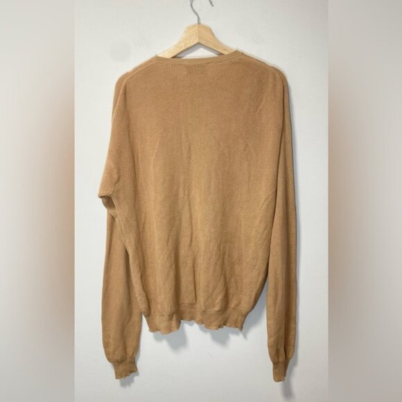 Ça Va de Soi Salento Cardigan-Stitch Crewneck Pullover – 100% Egyptian Cotton - Picture 5 of 12